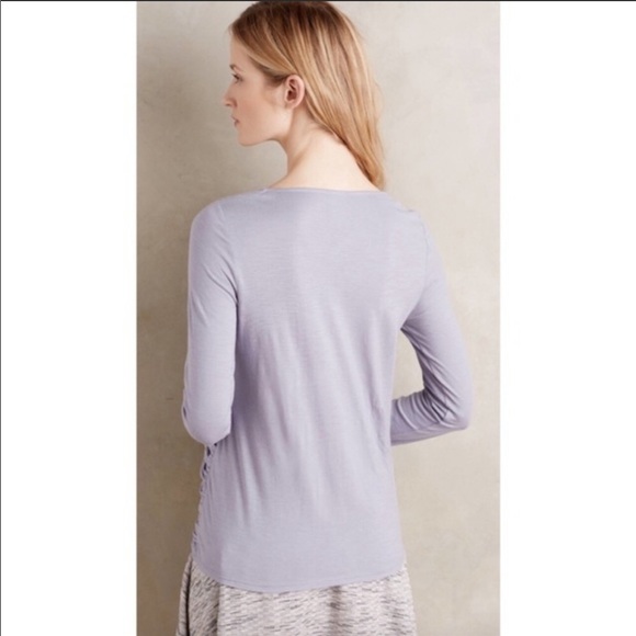 Anthropologie Akemi + Kim Faux Wrap Top - Picture 2 of 8